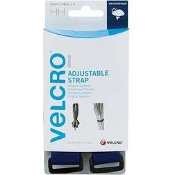 Velcro VEL60327 Adjustable Straps (2) 25mm x 92cm Blue