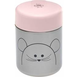 Lässig baby children thermo warming box porridge snacks leakproof stainless steel Little Chums Mouse