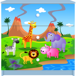 Kocot Kids Kocot Kids Byrå - Babydreams Blå Safari