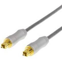 Deltaco Optical Cable For Digital Audio,toslink-toslink,5m