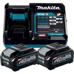 Makita 191L76-1 Værktøjsbatteri og oplader 2.5 Ah Litium