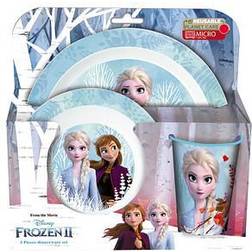 Neutral Kindergeschirr-Set Frozen II bunt 3-tlg