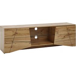 Wohnling Lowboard Holz Eiche-Dekor Fernsehschrank
