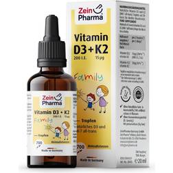 Vitamin D3 200 I.E. + K2 15 µg Family