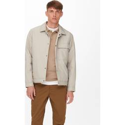 Only & Sons Short Jacket - Grey/Silver Lining