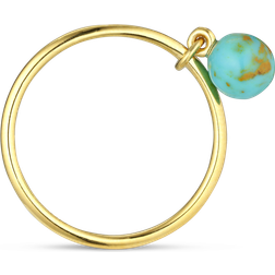 Jane Kønig Bermuda Turquoise ring BR001-SS22-G