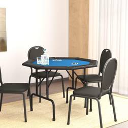 vidaXL foldbart pokerbordplade 8 pers. 108x108x75