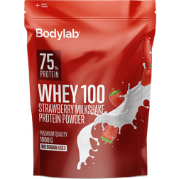 Bodylab Whey 100 Strawberry Milkshake 1kg 1 stk