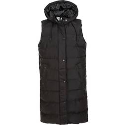 Weather Report Chief Puffer Parka Vest Dame Sort