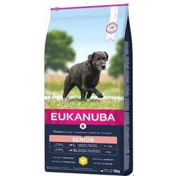 Eukanuba Caring Senior Large Breed Chicken Dog Dry Food 15kg