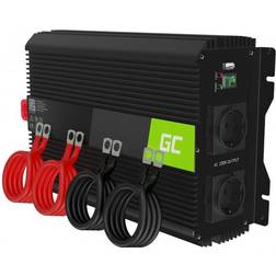 Green Cell Pro Inverter til bil 12V til 230V, 3000W/6000W Modificeret sinus