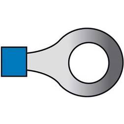 Kabelsko blå ring 6,4mm 1,5-2,5mm2 10 st