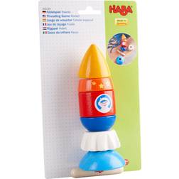 Haba Threading Game Rocket Dexterity Toy for Ages 2 Made in Germany
