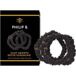 Philip B Hårpleje Styling Petite Black Scrunchie 3
