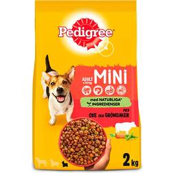 Pedigree Mini Adult Dry Food for Small Dogs 2kg