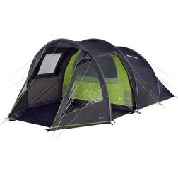 High Peak Paxos 4 Tent, sort/grøn 2023 4 personers telte