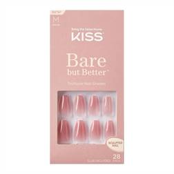Kiss Bare But Better Nails TruNude 28-pack