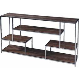 Dkd Home Decor Silver Steel MDF Console Table