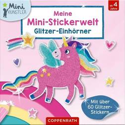 Coppenrath Meine Mini-Stickerwelt Glitzer-Einhörner