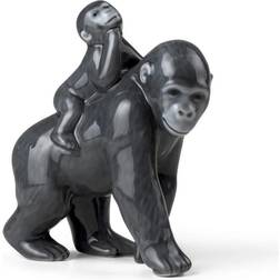 Royal Copenhagen Årsfigur 2023 Gorilla med baby Dekorationsfigur 13cm