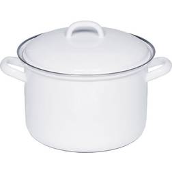 Riess High pot with lid med låg 22cm