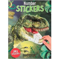 Depesche Dino World Number Stickersbog