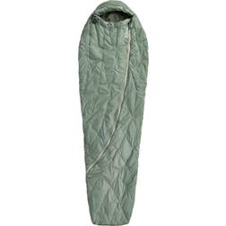 Jack Wolfskin Athmos Down 5 180cm Sleeping Bag, grøn Left Zipper 2023 Dunsoveposer