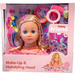 Happy Friend Make Up & Hairstyling Head Blond Hair