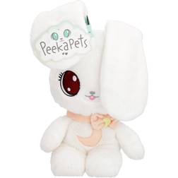 IMC TOYS PeekaPets Bunny Plush White/Peach