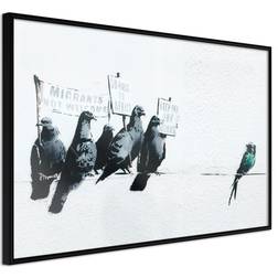 Artgeist Poster Xenophobic Pigeons Bild