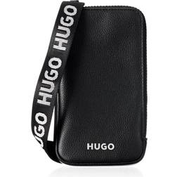Hugo Boss Faux-leather phone holder with details