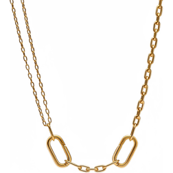 Pandora ME Double Link Chain Necklace - Gold