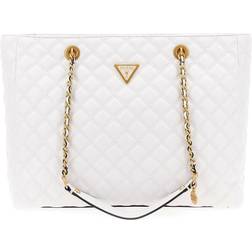 Guess Giully Quilted Shopper - White
