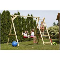 Nordic Play Active Swing Stand w/ Platform w/ Fittings & Swings