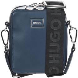 Hugo Boss Framed-logo reporter bag with branded strap