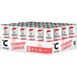 Celsius Strawberry Lemonade 355ml 24 stk