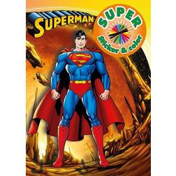 Superman Super Sticker & Color