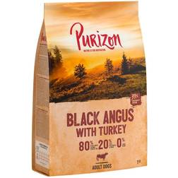 Purizon 1kg Adult Black Angus & Kalkun kornfrit hundefoder