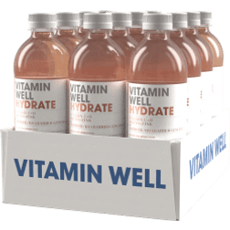 Vitamin Well Hydrate 12x500ml