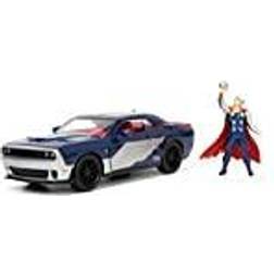 Marvel Thor 2015 Dodge Challenger Srt Hellcat Die-Cast Car With Figure