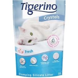 Tigerino 5 l Crystals Fresh Kattegrus
