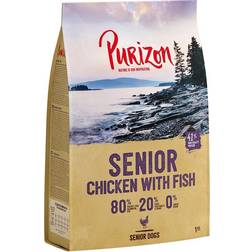 Purizon 1kg Senior Kylling & Fisk kornfrit hundefoder
