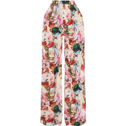 PrettyLittleThing Wide Leg Trousers - Rose