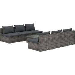 vidaXL 3101455 Loungesæt, 1 borde inkl. 6 sofaer