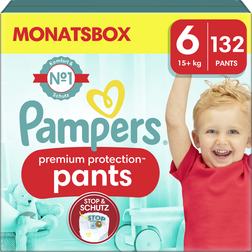 Pampers premium protection Pants str.6 15 kg månedskasse 4.55 DKK/1 stk