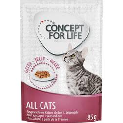 Concept for Life Økonomipakke: 24 85 gelé & sauce - All Cats sauce & gelé
