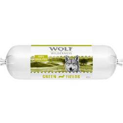 Wolf of Wilderness Økonomipakke: 24 400 Pølse Adult Green Fields Lam