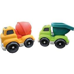 Lexibook Kleinwagen-Set aus biologisch abbaubarem Biokunststoff Kinde grün/orange Kinder