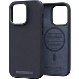 Elements NJORD iPhone 14 Pro Leather MagSafe fodral svart