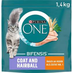 Purina ONE Coat & Hairball Økonomipakke: 6